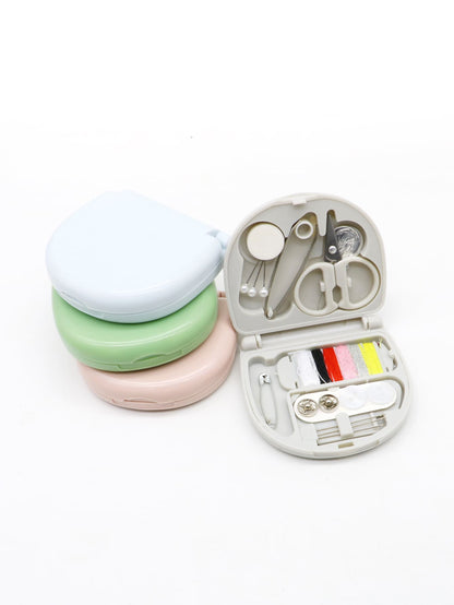 pince 1set Convenient Mini Grey Sewing Box