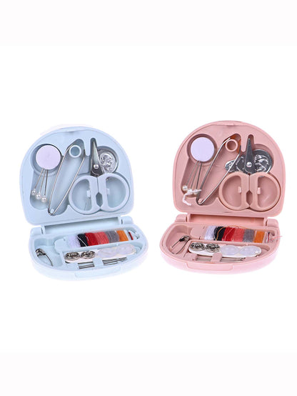 pince 1set Convenient Mini Grey Sewing Box