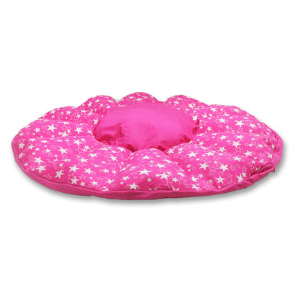 Pink Star Baby Play Mat Cum Storage Bag