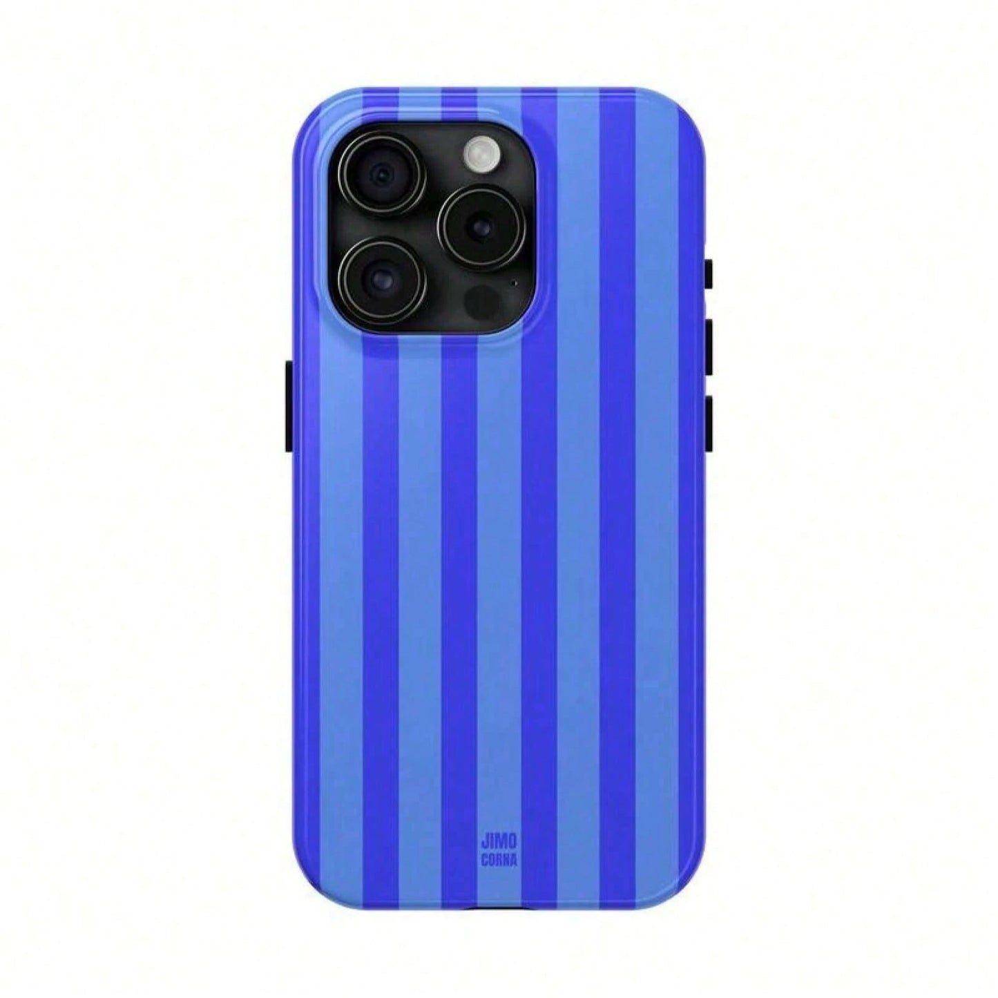 Pink Striped Elements Fashion Phone Cases Pink Striped Matte Vertical Striped 2-In-1 Phone Case In Pink And Light Yellow, Compatible With IPhone 16, 15, 14, 13, 12, 11, PRO MAX, PLUS And Other Models