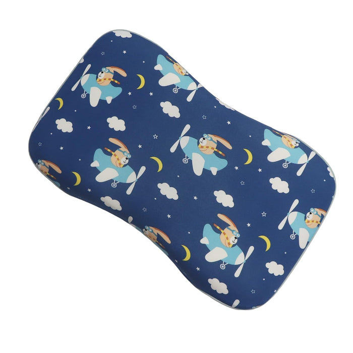 Plane Ride Memory Foam Head Shaping Pillow for Kids and Toddlers