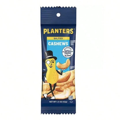 Planters Variety Pack Cashews & Peanuts, 24 Pk. 2.53lbs