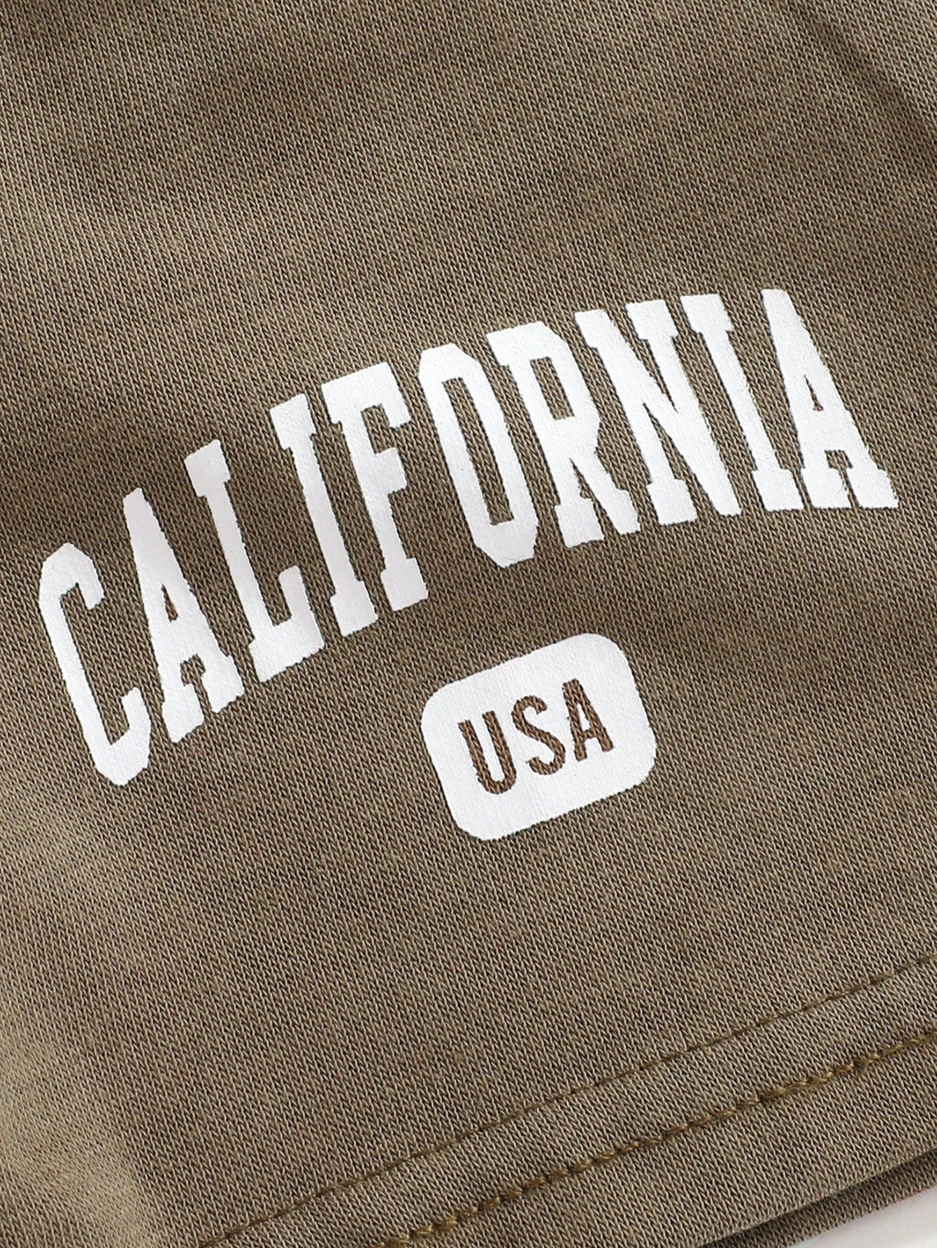 Playful Pals Baby Boys 2-Piece Denim Set,Brown Gingham,Summer,Casual,Independence Day Fashion Style,Elastic Waistband Shorts With Print,Soft Knit Denim Outfits