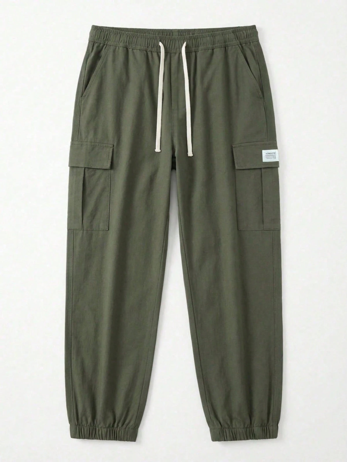 Plus Size Men's Sweatpants, Large Pocket Cargo Pants, Suitable For Running, Sports, Fitness, Shopping, And Dating, Daily Wear, Valentine's Day Gift
