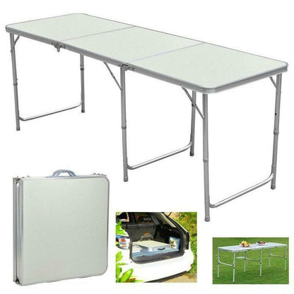 Portable Aluminum Folding Table Indoor/Outdoor
