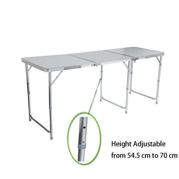 Portable Aluminum Folding Table Indoor/Outdoor