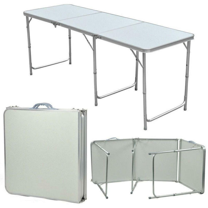 Portable Aluminum Folding Table Indoor/Outdoor