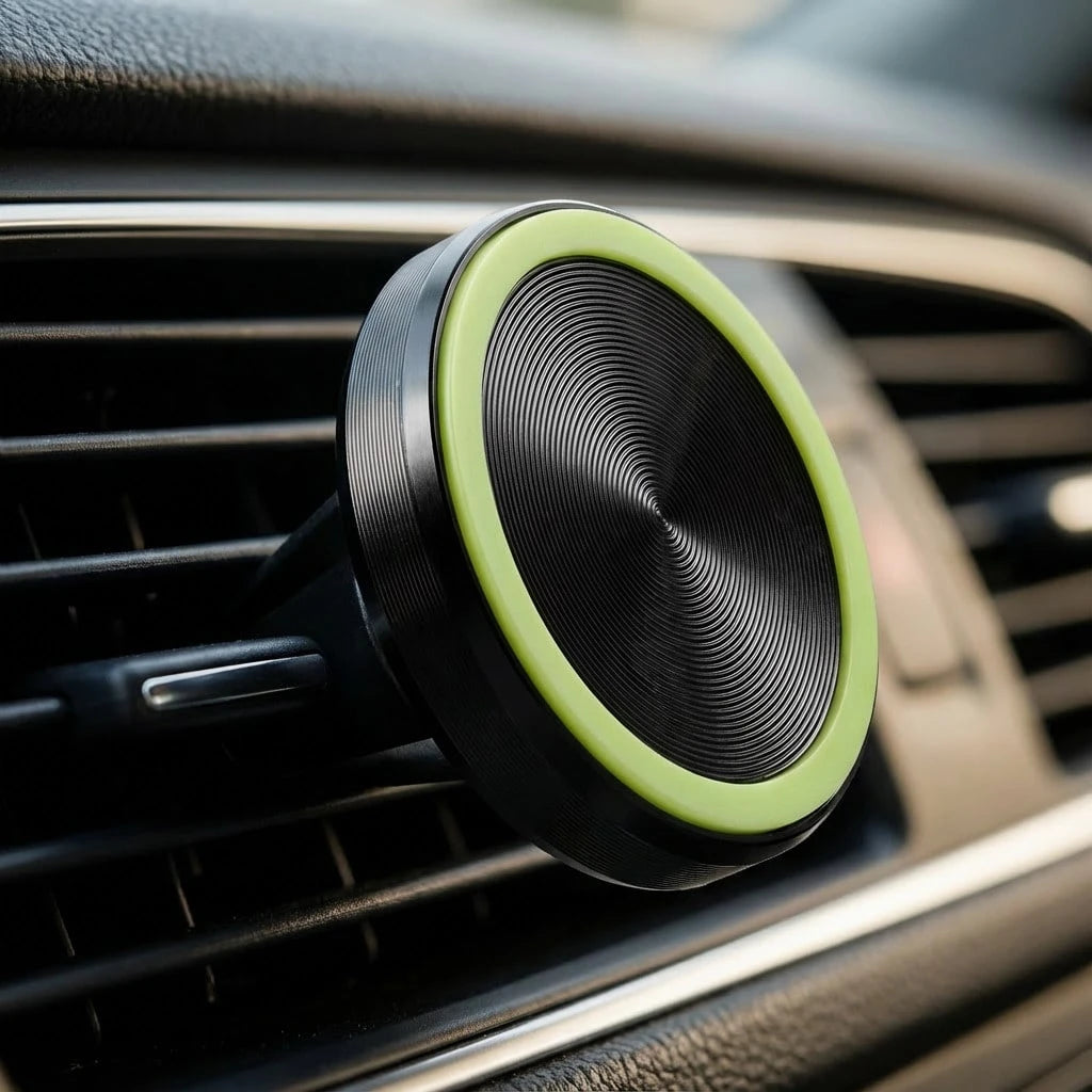 Portable Clip-On Magnetic Car Mount, Easily Attaches To Air Vents For Quick Use, Features Precise And Stable Magnetic Positioning For Easy Viewing Angle Adjustment. Very Practical And Convenient For D