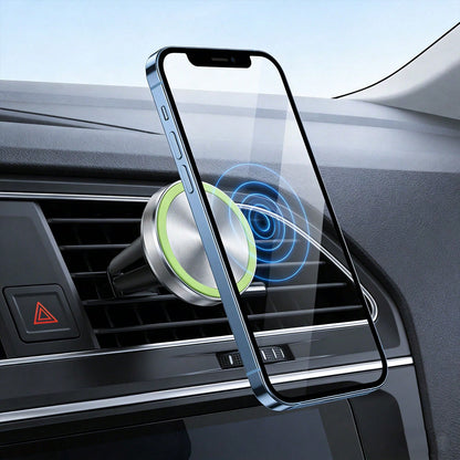 Portable Clip-On Magnetic Car Mount, Easily Attaches To Air Vents For Quick Use, Features Precise And Stable Magnetic Positioning For Easy Viewing Angle Adjustment. Very Practical And Convenient For D