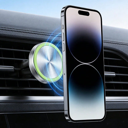 Portable Clip-On Magnetic Car Mount, Easily Attaches To Air Vents For Quick Use, Features Precise And Stable Magnetic Positioning For Easy Viewing Angle Adjustment. Very Practical And Convenient For D