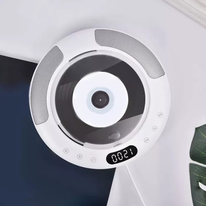 Portable Freestanding / Wall Mounted Bluetooth MP3 CD Radio Music Player