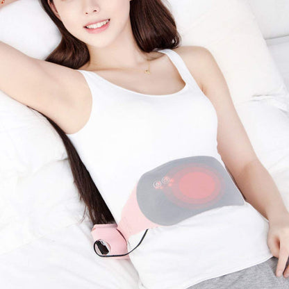 Portable Menstrual Period Cramp Relief Heat Pad Waist Belt