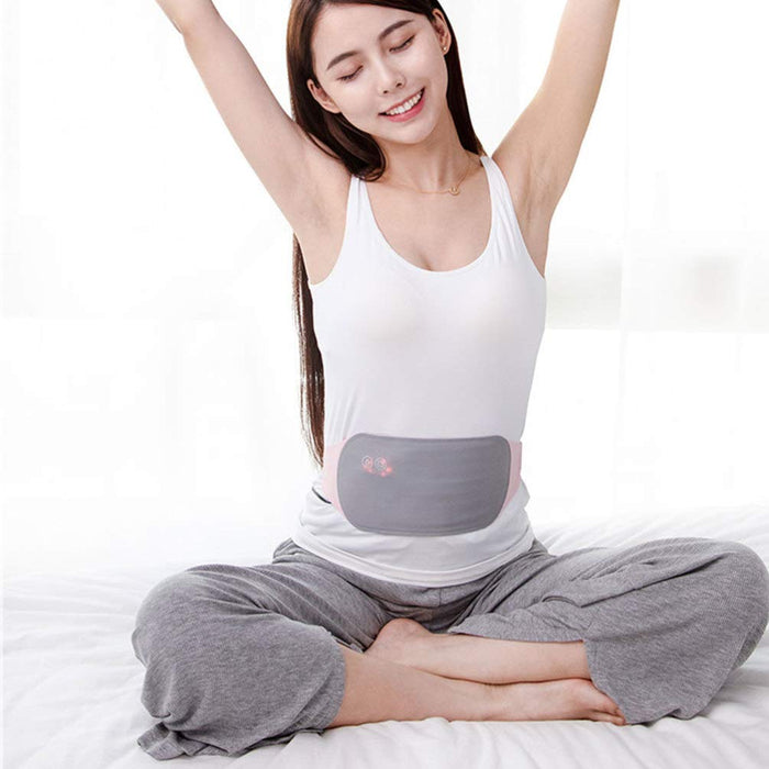 Portable Menstrual Period Cramp Relief Heat Pad Waist Belt