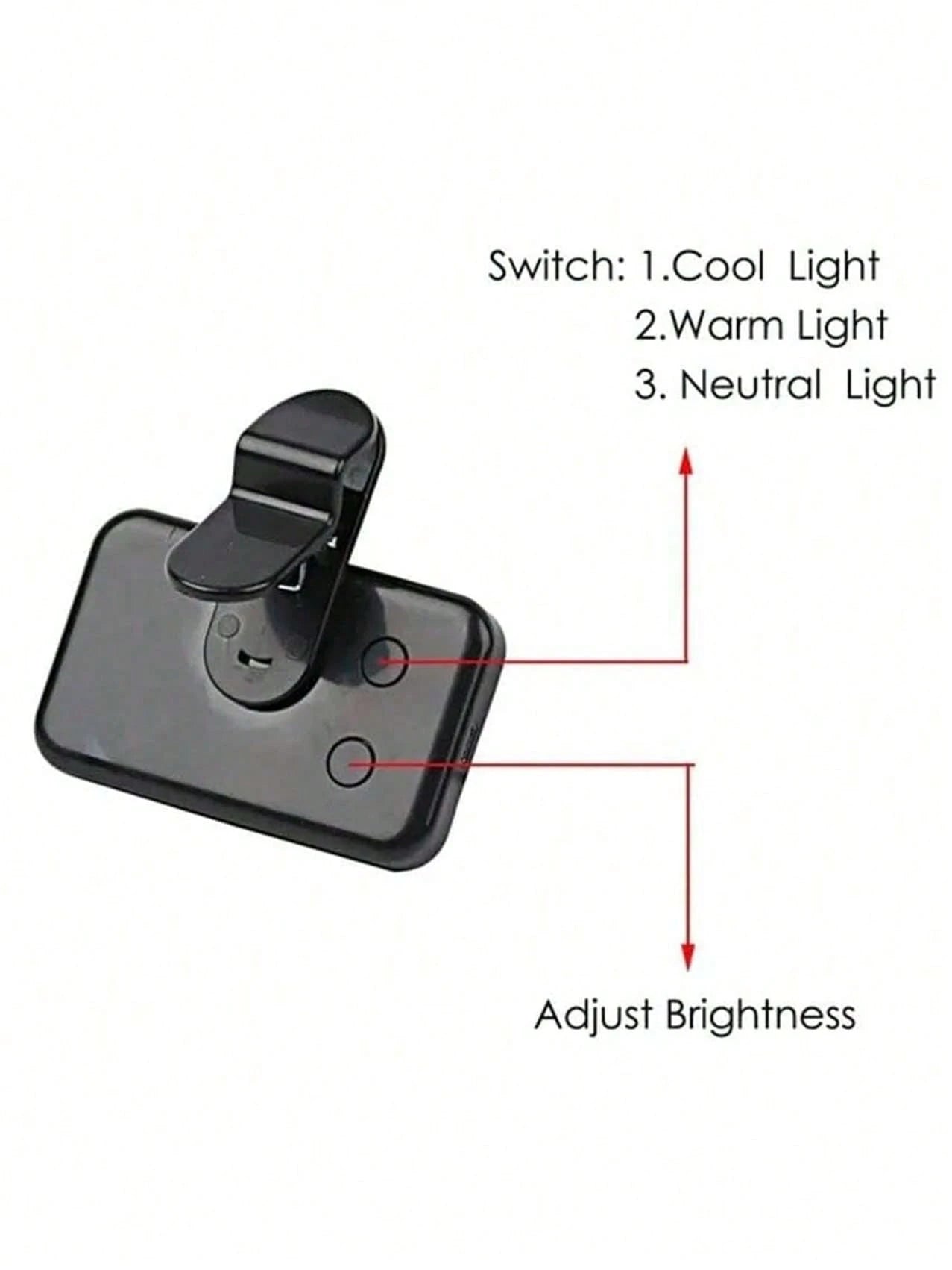Portable Selfie Light Video Conference Lighting With Clip For Phone Camera, Clip On LED Light For Video Conference, Phone Light, Selfie Light, 3 Lighting Modes, Rechargeable, Portable, Suitable For La