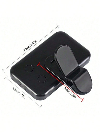 Portable Selfie Light Video Conference Lighting With Clip For Phone Camera, Clip On LED Light For Video Conference, Phone Light, Selfie Light, 3 Lighting Modes, Rechargeable, Portable, Suitable For La
