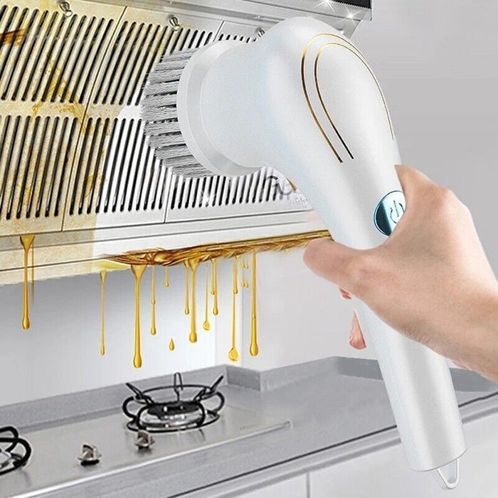 Powerful Electric Home Bathroom Kitchen Spin Cleaner Scrubber