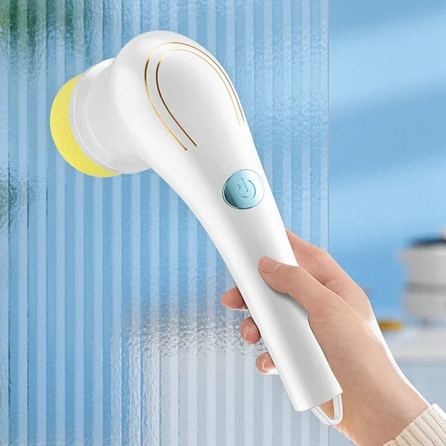 Powerful Electric Home Bathroom Kitchen Spin Cleaner Scrubber