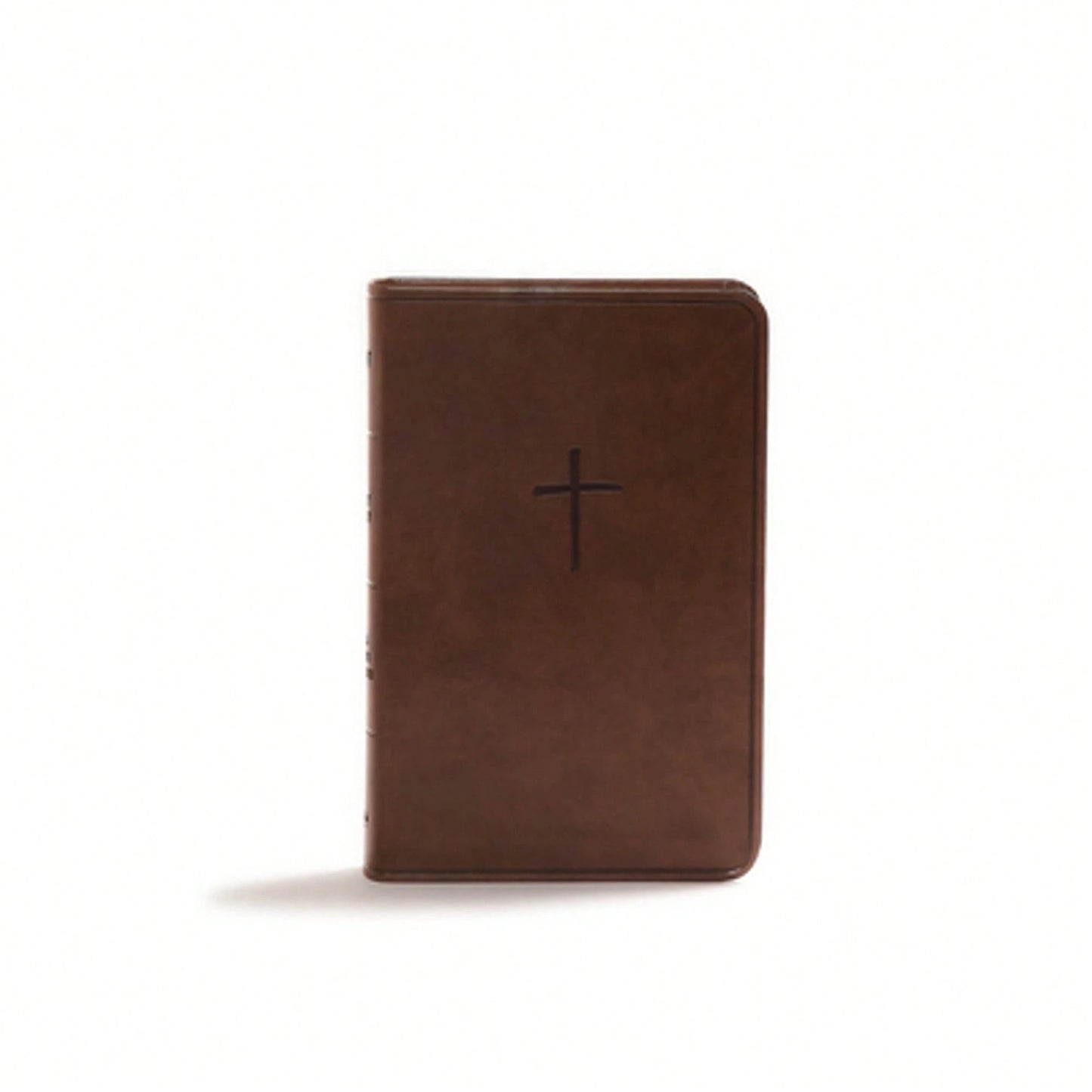 Pre-Owned CSB Compact Bible, Value Edition, Brown Leathertouch (Hardcover) By Csb Bibles By Holman