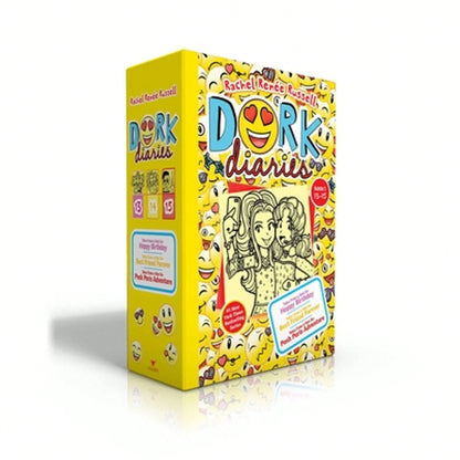 Pre-Owned Dork Diaries Books 13-15 (Boxed Set): Dork Diaries 13; Dork Diaries 14; Dork Diaries 15 (Hardcover) By Rachel Renée Russell