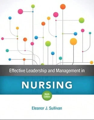 Pre-Owned Effective Leadership And Management In Nursing (Paperback) By Eleanor Sullivan