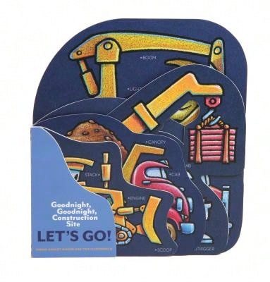 Pre-Owned Goodnight, Goodnight, Construction Site: Let's Go!: (Construction Vehicle Board Books, (Hardcover) By Sherri Duskey Rinker