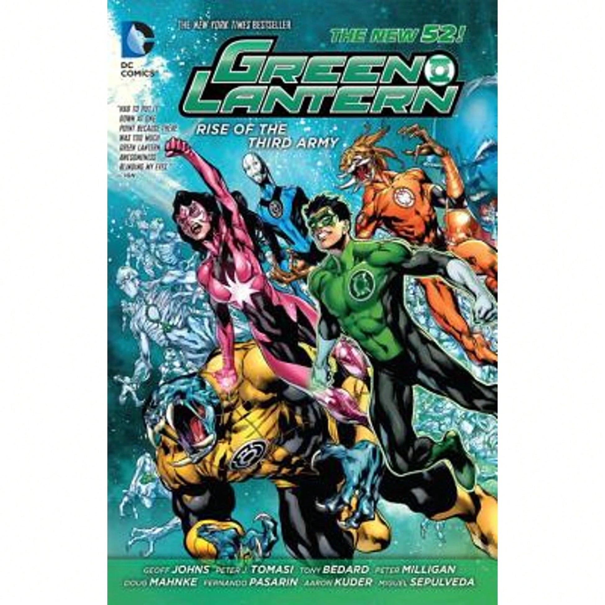 Pre-Owned Green Lantern Rise Of The Third Army (The New 52) (Paperback) By Geoff Johns, Peter J. Tomasi