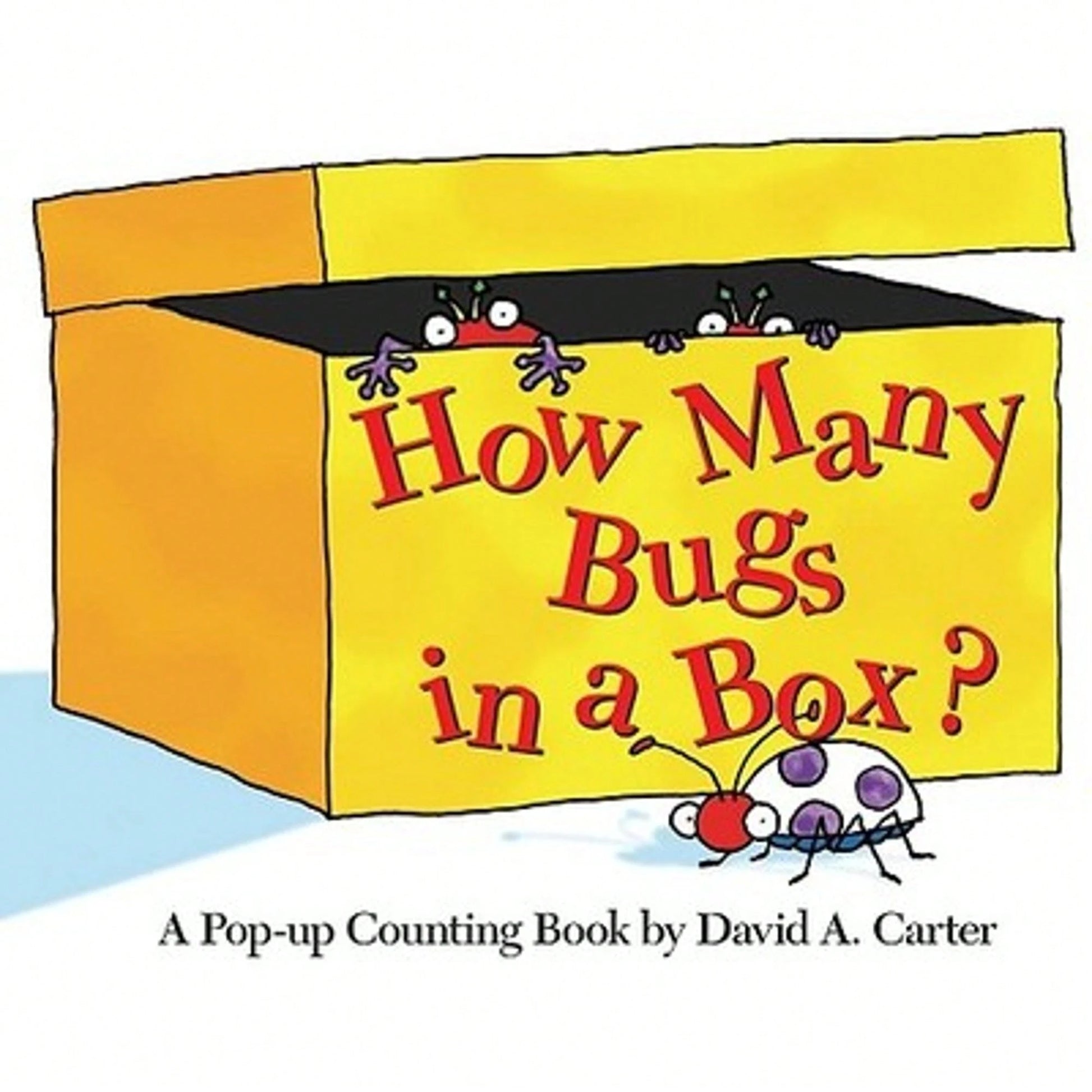 Pre-Owned How Many Bugs In A Box?: A Pop-Up Counting Book (Hardcover) By David A Carter