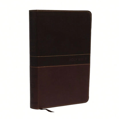 Pre-Owned NKJV, Deluxe Gift Bible, Imitation Leather, Tan, Red Letter Edition (Hardcover) By Thomas Nelson