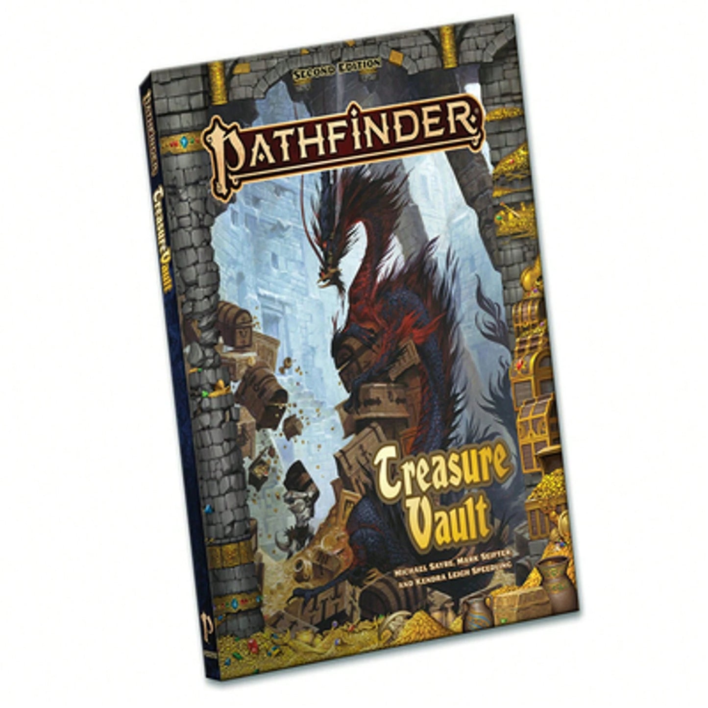 Pre-Owned Pathfinder RPG Treasure Vault Pocket Edition (P2) (Paperback) By Michael Sayre, Mark Seifter, Kendra Leigh Speedling