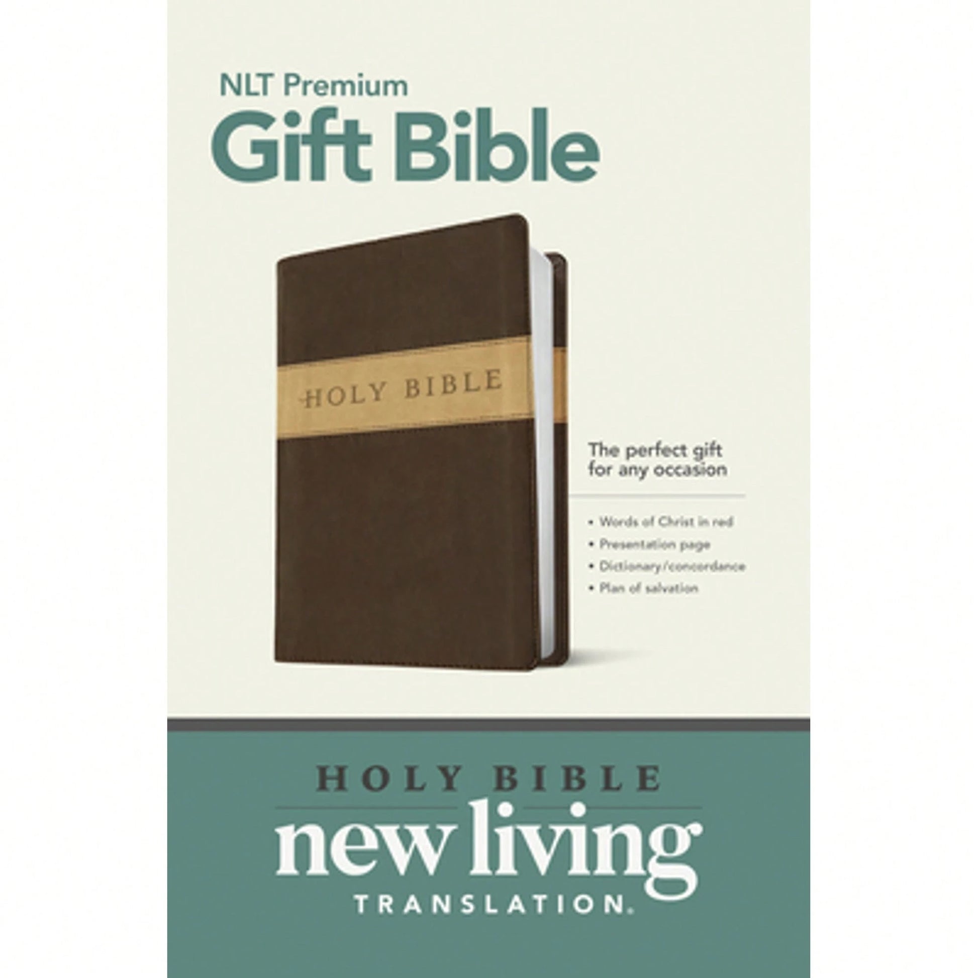Pre-Owned Premium Gift Bible-NLT (Hardcover) By New Living Translation, Tyndale (Creator)
