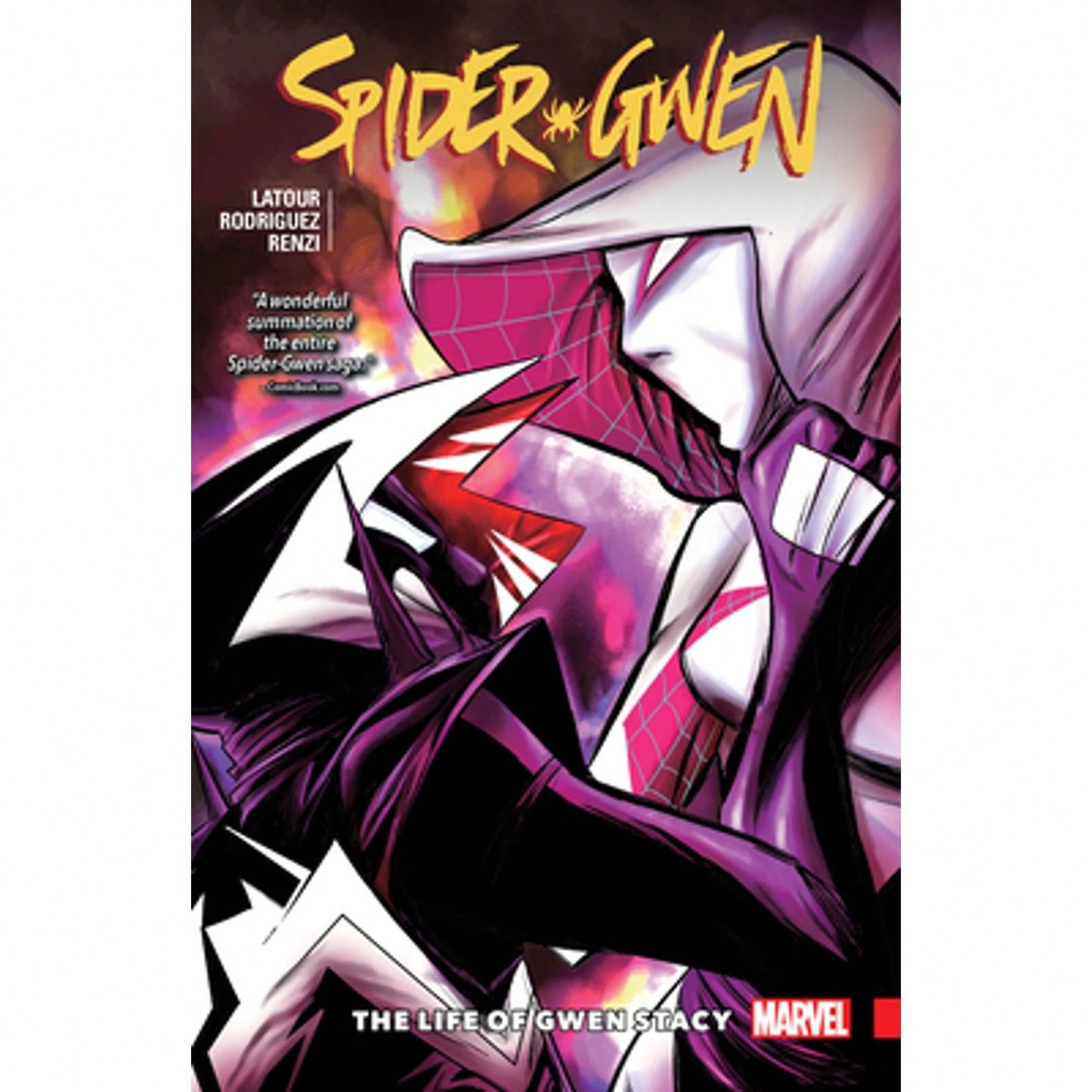 Pre-Owned Spider-Gwen Vol. 6: The Life Of Gwen Stacy (Paperback) By Jason LaTour, Robbi Rodriguez
