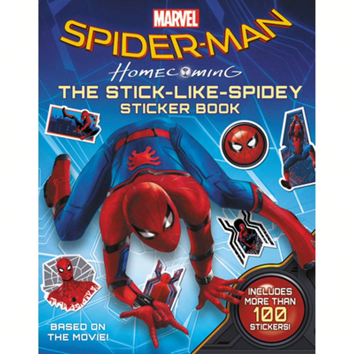Pre-Owned Spider-Man: Homecoming: The Stick-Like-Spidey Sticker Book (Paperback) By Justus Lee
