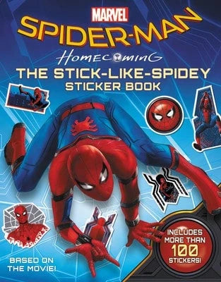 Pre-Owned Spider-Man: Homecoming: The Stick-Like-Spidey Sticker Book (Paperback) By Justus Lee