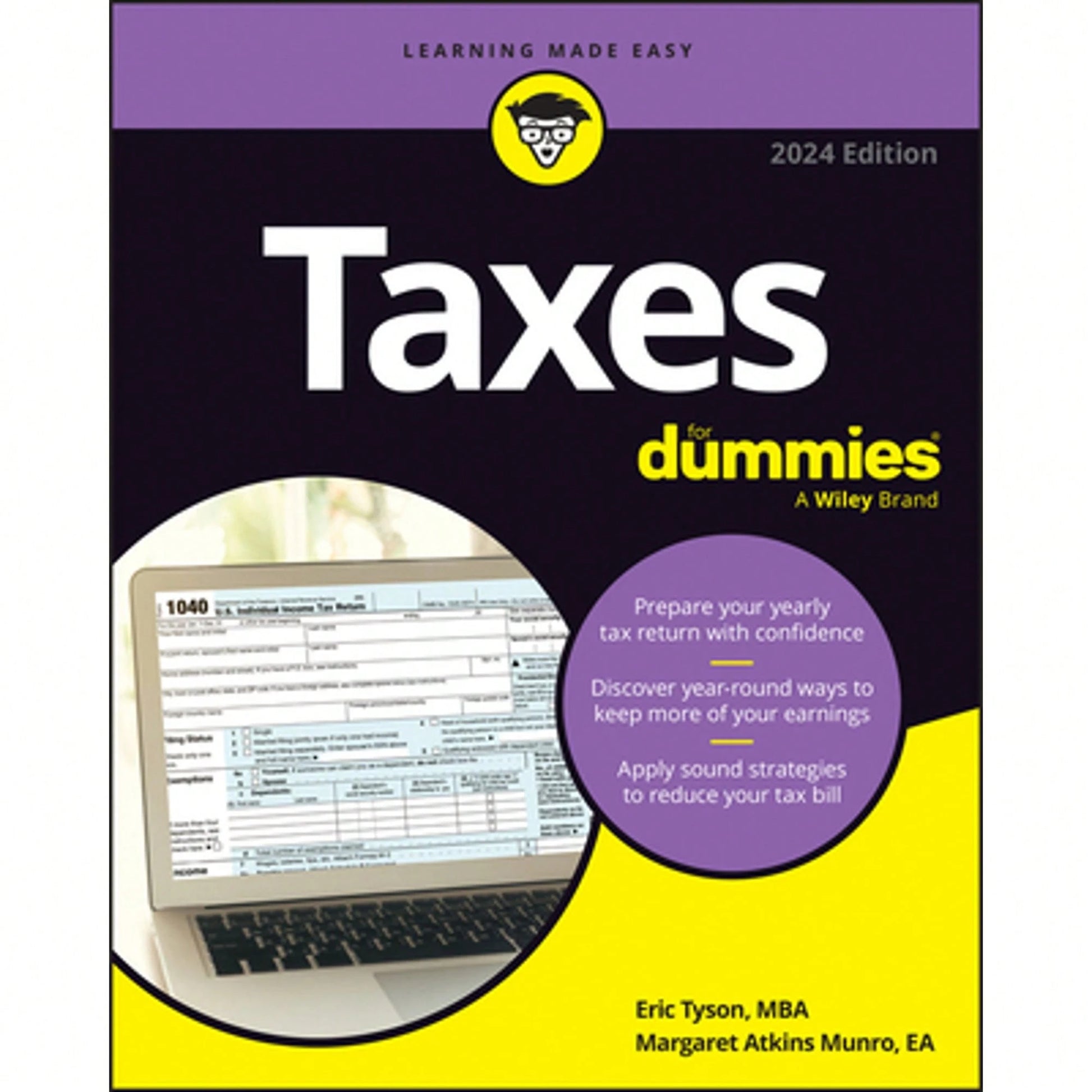 Pre-Owned Taxes For Dummies: 2024 Edition (Paperback) By Eric Tyson, Margaret A Munro