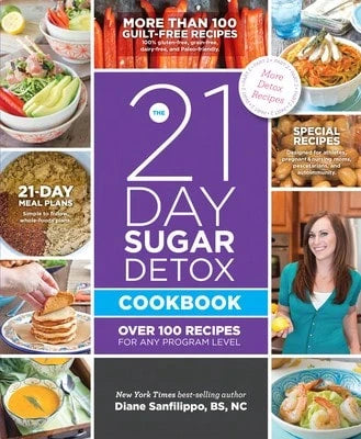 Pre-Owned The 21 Day Sugar Detox Cookbook: Over 100 Recipes For Any Program Level (Paperback) By Diane Sanfilippo