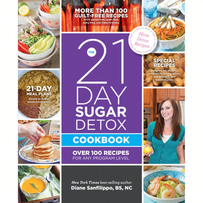 Pre-Owned The 21 Day Sugar Detox Cookbook: Over 100 Recipes For Any Program Level (Paperback) By Diane Sanfilippo