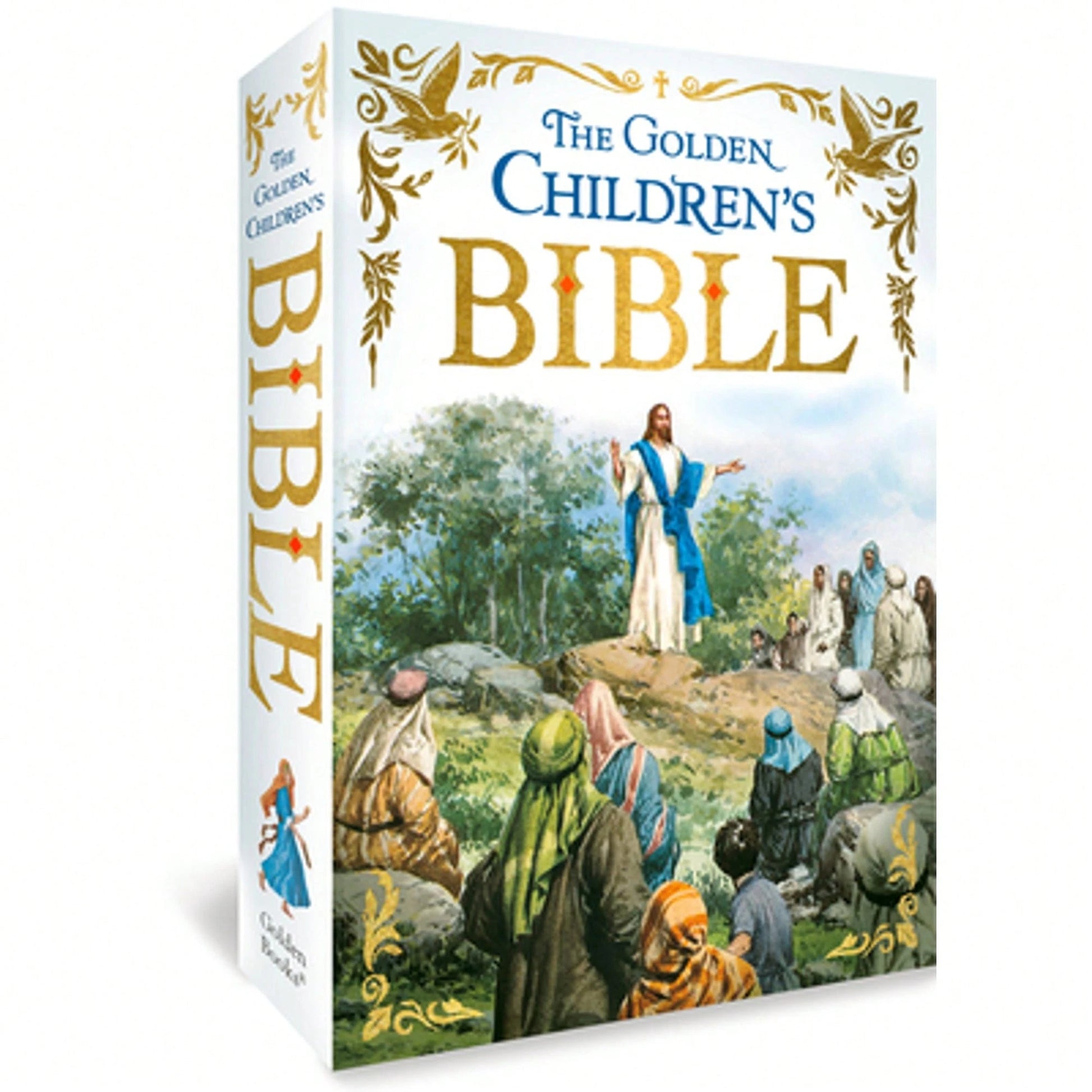 Pre-Owned The Golden Children's Bible: A Full-Color Bible For Kids (Hardcover) By Golden Books