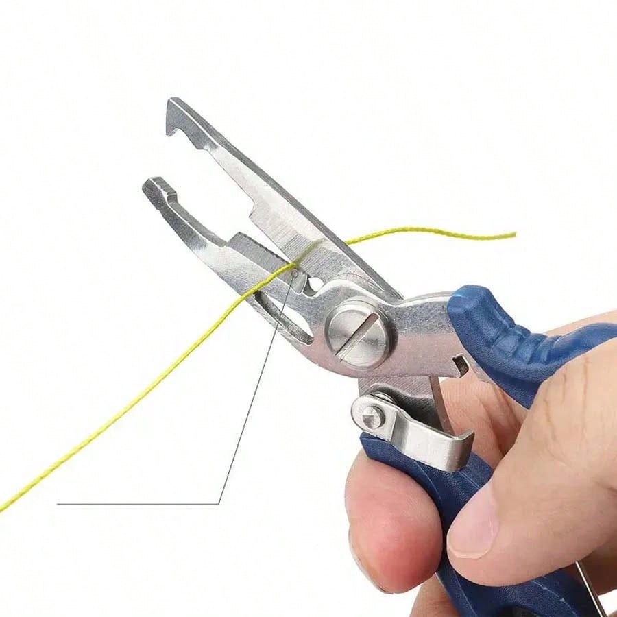 Premium Fishing Pliers & Gripper Set- Stainless Steel Hook Remover & Line Cutter With Razor-Sharp Edge- The Ultimate All-In-One Fishing Tool Kit