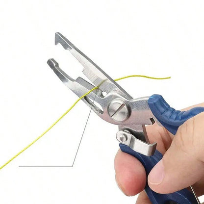 Premium Fishing Pliers & Gripper Set- Stainless Steel Hook Remover & Line Cutter With Razor-Sharp Edge- The Ultimate All-In-One Fishing Tool Kit