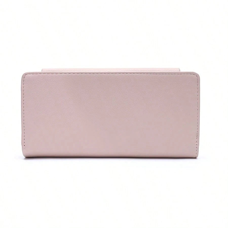 PRETTYZYS Long Leaf Metal Buckle Folding Zipper Multifunctional Wallet Fashion Printed Large Capacity Women's Wallet Clutch Purse Business Travel Valentine's Day Gift For Her For Women Wallet Purse Wa