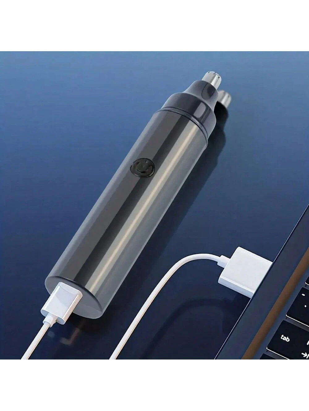 Rechargeable Nose & Ear Hair Trimmer For Men- Portable Shaving Tool For Facial Hair Removal