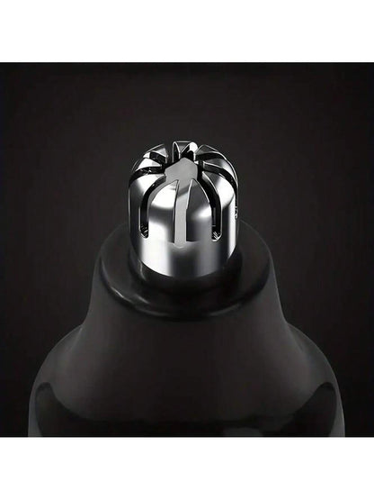 Rechargeable Nose & Ear Hair Trimmer For Men- Portable Shaving Tool For Facial Hair Removal