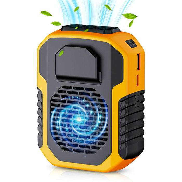 Rechargeable Portable Wireless Mini Clip On Waist Belt Fan