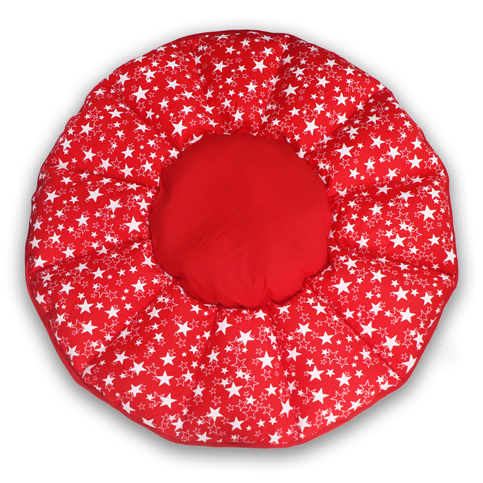Red Star Baby Play Mat Cum Storage Bag