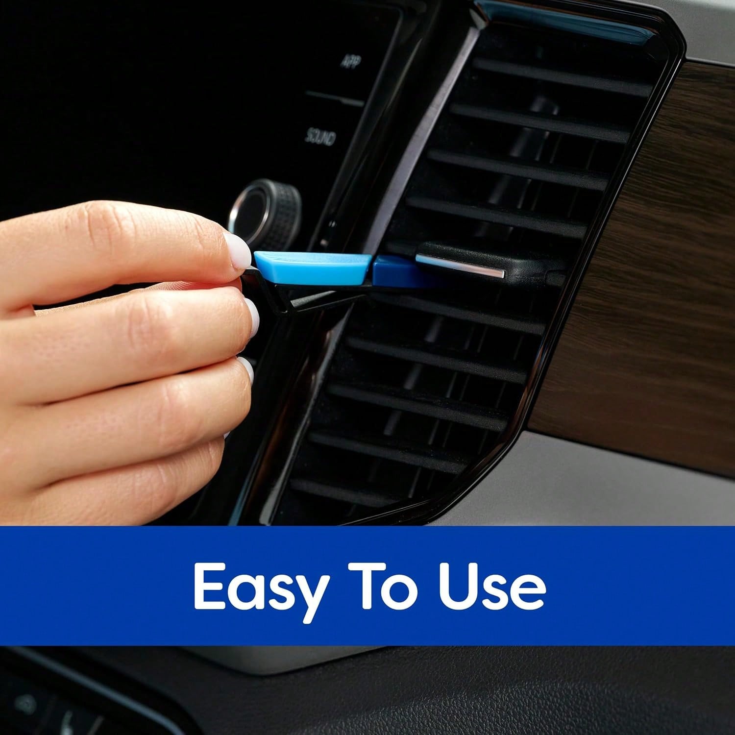 Refresh Your Car Air Freshener Vent Sticks, New Car/ Cool Breeze Scent, 6 Pack, Dual Scent Car Vent Sticks