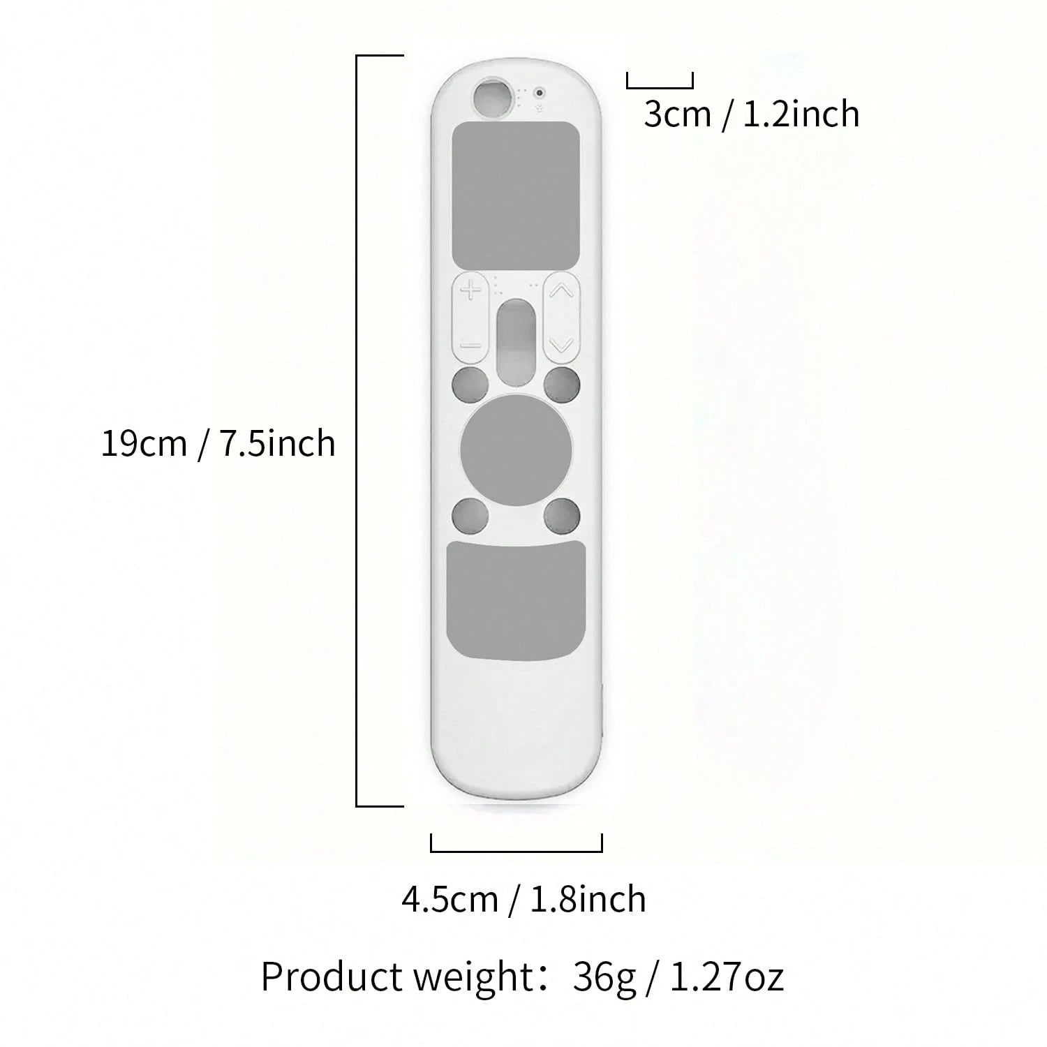 Remote Control Silicone Protective Case, Shockproof, Luminous, For AN-MR21GC MR21N