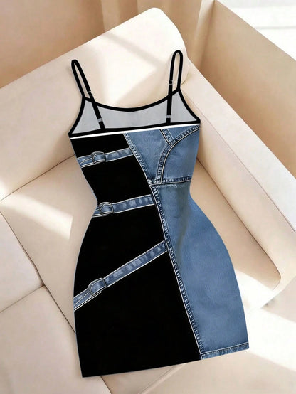 Resyla New Arrivals- Best Sellers Brazilian Style Match Day Sports Graphic Women's Dresses