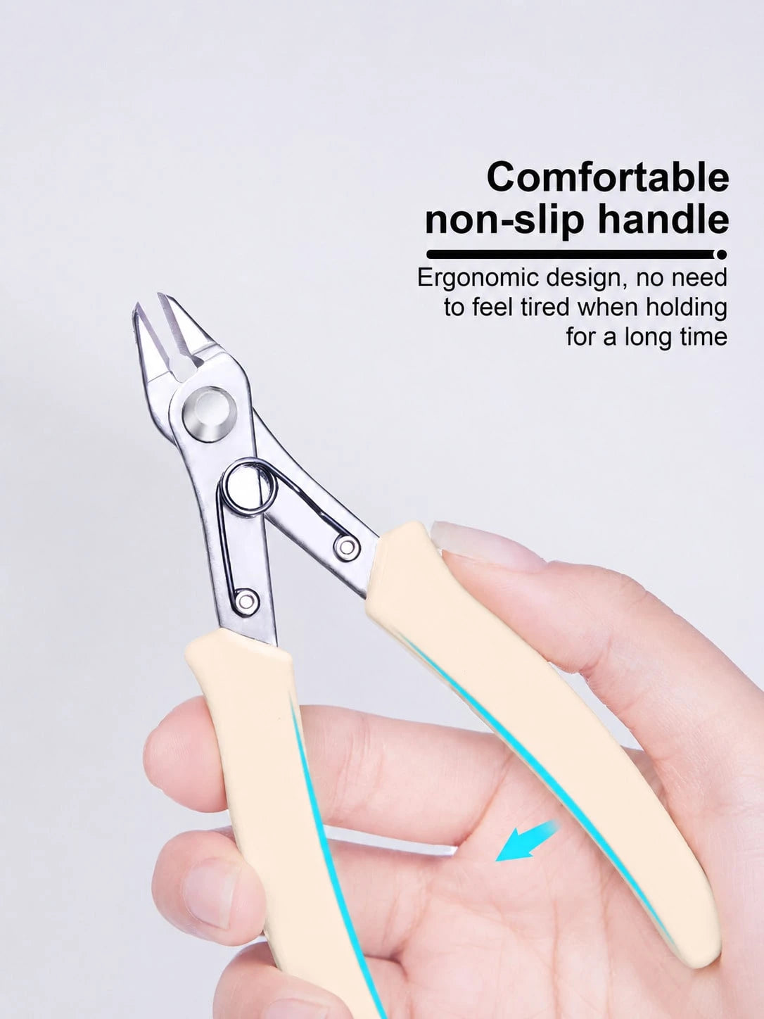 Rhinestone Gemstone Removal Pliers, Nail Remover, Wire Cutters, Nail Removal Pliers, Multi-Functional Comfortable Grip Women's Nail Art Tools, Nail Drill Removal Tool, Travel Essential