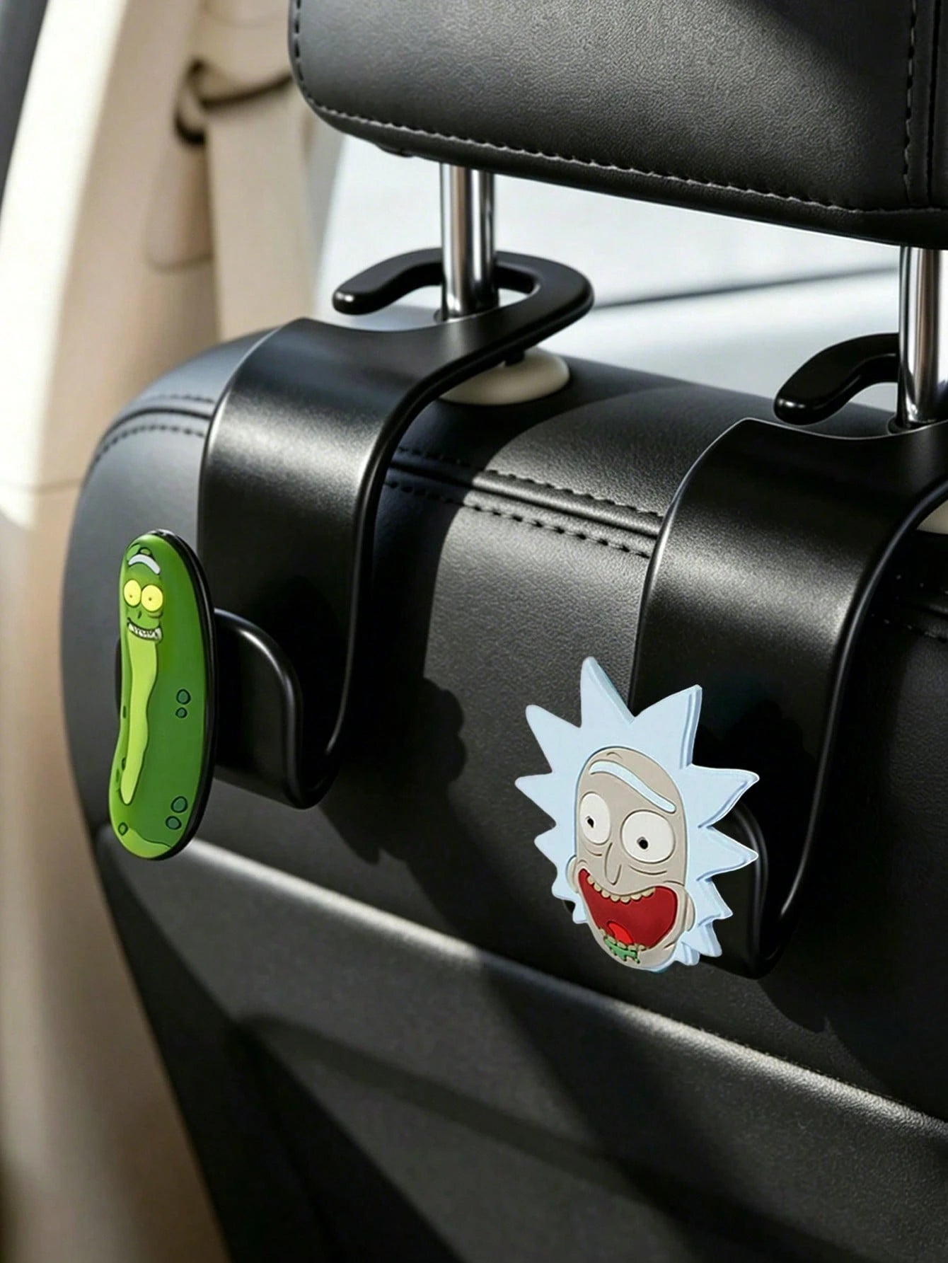 Rick and Morty X Car Seat Back Hook