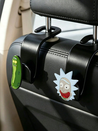 Rick and Morty X Car Seat Back Hook